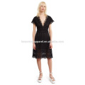 Anglaise Shift Dress Manufacture Vente en gros Mode Femme Vêtements (TA4085D)